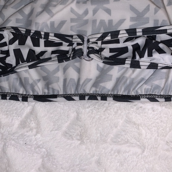 🔥🖤NWOT🖤MK print Suspender outfit🖤Custom Made🖤Size L🖤🔥 - Picture 4 of 5